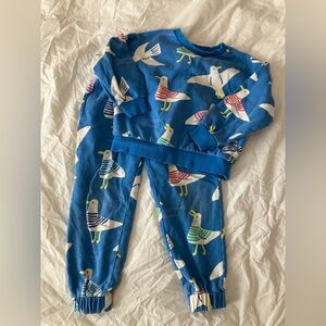 Mini Boden Seagull Sweats Set